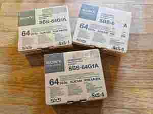 3 x neue Sony SBS 64G1A SxS 1 High Performance SD Karten