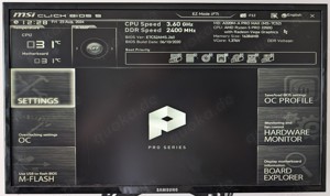 AMD Ryzen 5 PRO 3350G, 16GB DDR4-2400, 2,5bit LAN, Komplettsystem