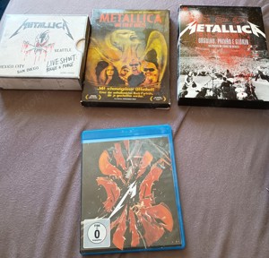 Metallica dvd blue ray