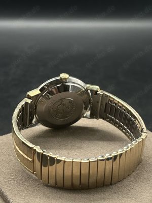 Omega Seamaster De Ville Automatic Herrenuhr Edelstahl - Elastisches Armband F2 Bild 7