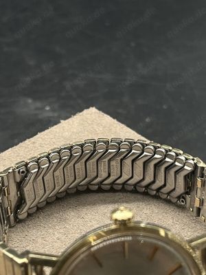 Omega Seamaster De Ville Automatic Herrenuhr Edelstahl - Elastisches Armband F2 Bild 9