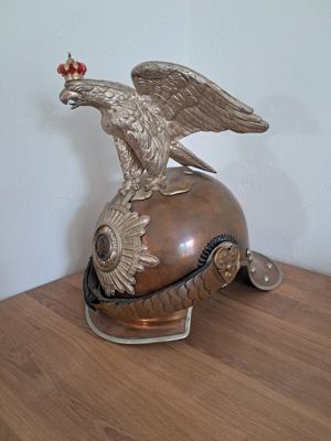 Garde Du Corps Helm Kürrasierhelm Pickelhaube Preußen Adler Garde Stern