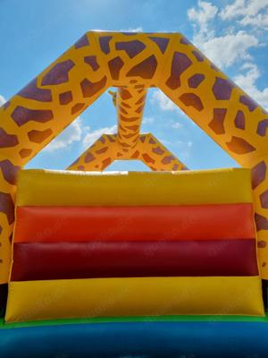 Giraffe Hüpfburg - groß Vermietung   Mieten Bild 6