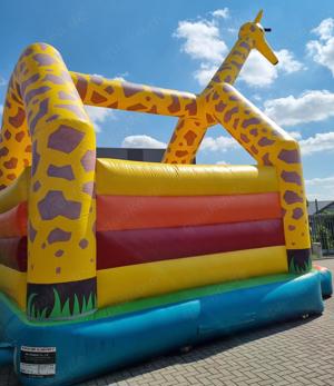 Giraffe Hüpfburg - groß Vermietung   Mieten Bild 5