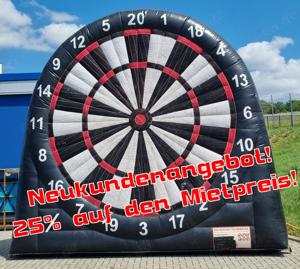 Fußball Dart - Klein (Hüpfburg) VERMIETUNG!   MIETEN