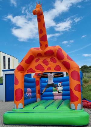 Giraffe Hüpfburg (Klein) - VERMIETUNG!   MIETEN Bild 2