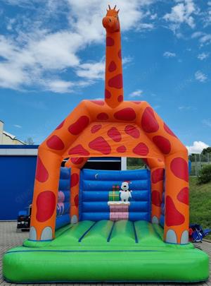 Giraffe Hüpfburg (Klein) - VERMIETUNG!   MIETEN Bild 3