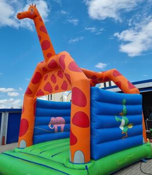 Giraffe Hüpfburg (Klein) - VERMIETUNG!   MIETEN Bild 5