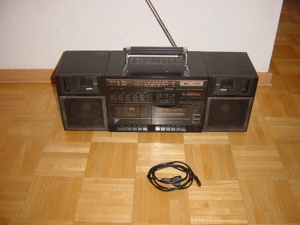 Radio UHER Power Port Portabel 650 mit 2 x Kassettendeck, Radio