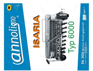 - annoligno 306    Isaria 6000 Drillmaschine Sämaschine bebilderte Bedienungsanleitung Einstellung