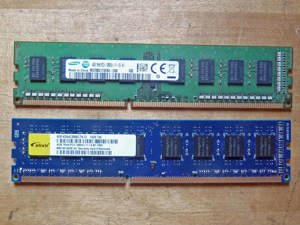 8 GB (2x 4 GB) DDR3-1600 RAM für normale PCs unbuffered. Einwandfrei!