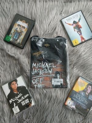 Michael Jackson Shirt DVDs Musik Set Konzert Konvolut Merchandise