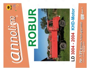 - annoligno 139   ROBUR LD 3004   2004 + Deutz 912 Motor Bedienungsanleitung + Bild-Ersatzteilliste
