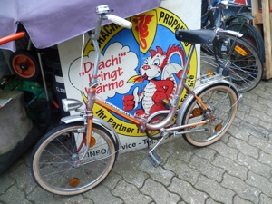 Klapprad Standart 20er Reifen mit Klingel Top Zustand...