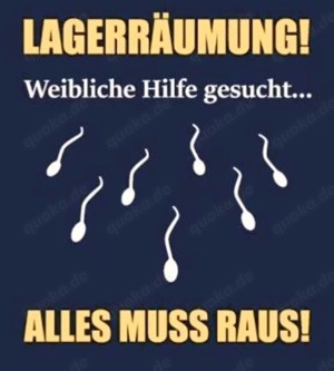 Unendgeldlich.. alles muss raus