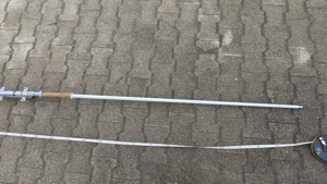 2m und 70cm Dualband Stationsantenne 160cm lang zzgl. Kabel