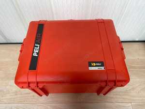 Pelican peli air 1637   orange   enthält vorgefertigtes integriertes 3u rack