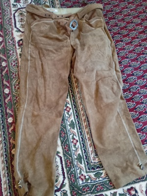 Trachtenhose bayrisch Leder Lang