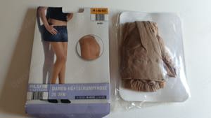 Damen-Hüftstrumpfhose * 20 DEN * M (40 42) * Puderfarben