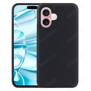 Handyhülle TPU schwarz für iPhone 16 15 14 13 12 11 XS Max X Xs SE3 SE2 8 7 + passendes Zubehör