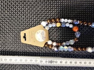 Halskette (Magicpearls) mit Armbändern und Ohrsteckern Bild 2