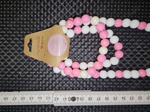 Halskette (Magic Pearls) mit Armbändern und Ohrringen Bild 2
