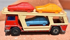 Matchbox SuperFast Nr. 11 Car BEDFORD Transporter Made in England 1976 Lesney