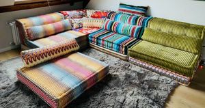 Rochebobois Mah Jong Modulares Sofa Kollektion Missoni 