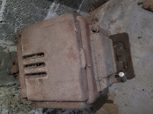 Antiker Holz   Kohleofen Bild 6
