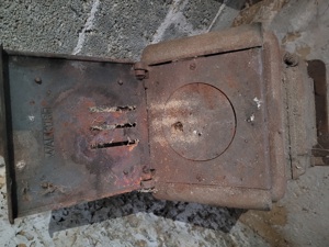 Antiker Holz   Kohleofen Bild 7