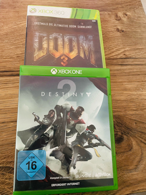 2x xbox spiele  Destiny 2 Doom 3