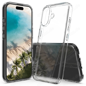 Handyhülle TPU Acryl transparent für iPhone 16 Serie + passendes Zubehör