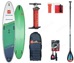 Red Paddle Touring SUP Board VOYAGER 12'6'' All-Inclusive-Set (sehr guter Zustand)