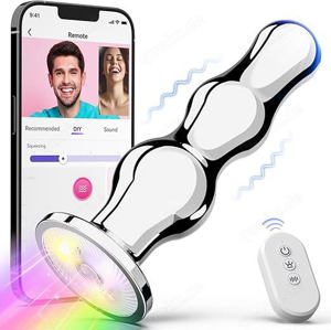 Anal Vibrator Sexspielzeug APP & Fernbedienung Bild 1