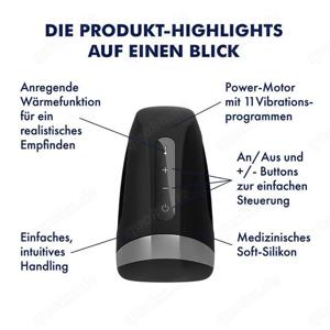 Männer Vibrator Satisfyer wärmend