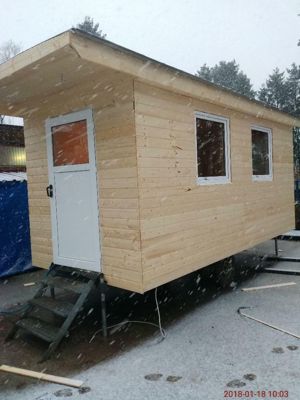 Tiny House, Bauwagen, isoliertes Gartenhaus