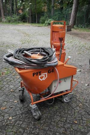 Putzmaschine PFT G4 gebraucht