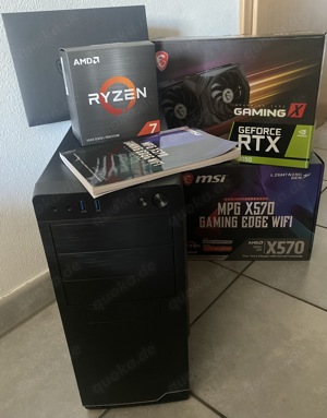 Gaming PC, MSI MPG X570 Gaming Edge Wifi, MSI RTX 3050 Gaming X