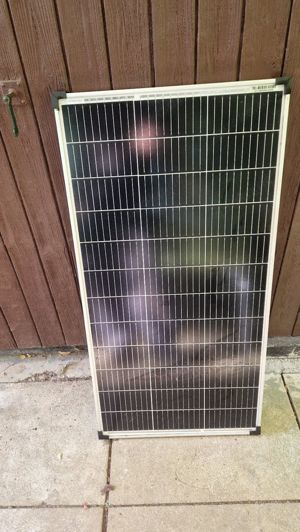 solarmodul monokristallin 80 Watt 1000 x 510 x 30