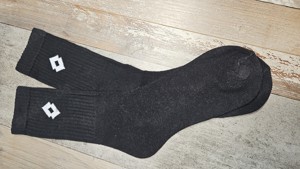 Getragene Socken