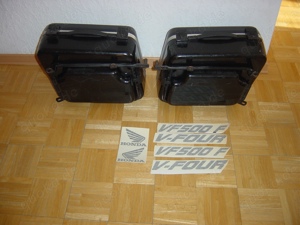 Honda CX 500 Koffersatz mit Kofferhalter Kofferträger ohne Schlüssel Bild 5