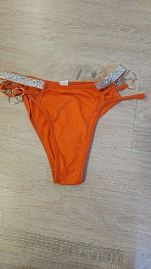 damen slip orange gr M wird frisch getragen