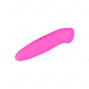 Mini Vibrator mit abgeflachter Spitze, 12 cm pink Neu!!! Unbenutzt Bild 3