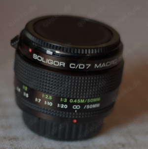 Soligor C D7 Macro Tele-Converter 2X N AI-S 1:1-1,3      50 mm Nikon f