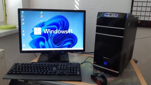 PC komplett mit WLAN, Windows 11, AMD A10, 4x 3.40 GHz, 460 GB Festplatte, DVD0