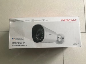 Foscam G2EP 2 MP IP PoE Überwachungskamera Full HD Auflösung NEU