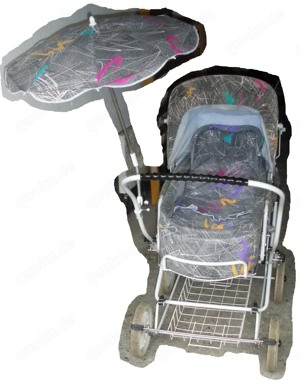 Kinderwagen Sportwagen Babytragetasche Bild 3