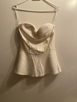 trägerloses Abendtop