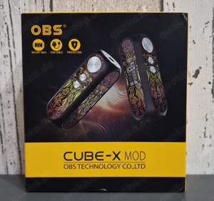 Akkuträger Cube X Mod von OBS 80 Watt