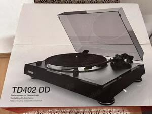 Thorens TD 402 DD walnuss Hochglanz, Direktantrieb incl. AT VM95E - Plattenspiel Bild 2